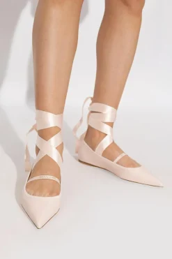 FERRAGAMO PINK Ballet Flats Carice