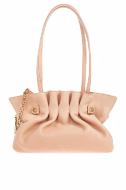 FERRAGAMO PINK Leather shoulder bag