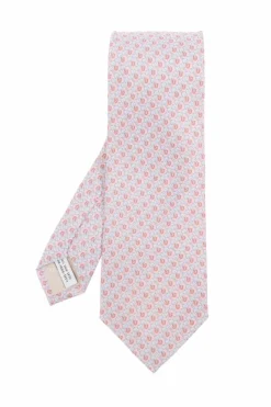 FERRAGAMO PINK Silk tie