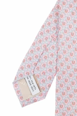 FERRAGAMO PINK Silk tie