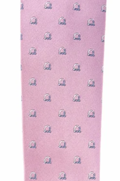 FERRAGAMO PINK Silk Tie