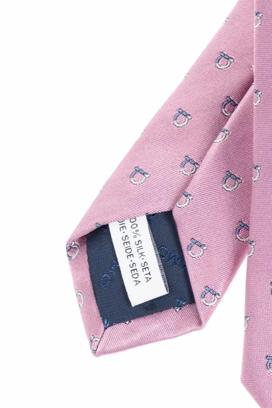 FERRAGAMO PINK Silk Tie
