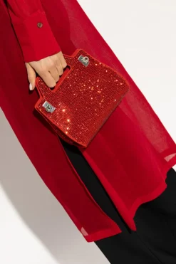 FERRAGAMO RED ‘Wanda Mini’ shoulder bag