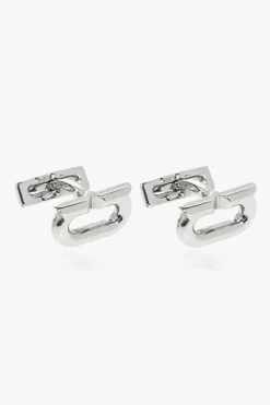 FERRAGAMO SILVER Cuff links