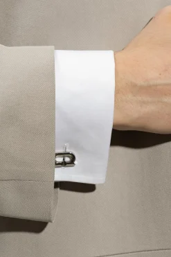 FERRAGAMO SILVER Cuff links