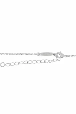 FERRAGAMO SILVER Logo necklace