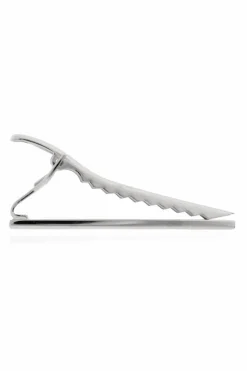 FERRAGAMO SILVER Tie clip