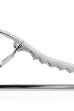 FERRAGAMO SILVER Tie clip