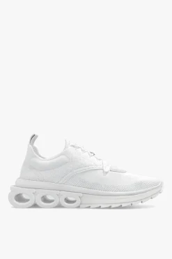 FERRAGAMO WHITE ‘Nima’ sneakers