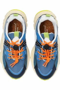 Flower Mountain BLUE Sneakers Yamano 3