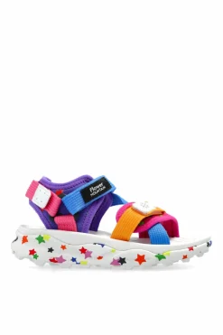 Flower Mountain MULTICOLOUR Sandals with Nazca logo