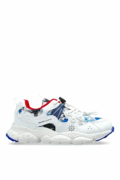 Flower Mountain WHITE Sneakers Yamano 3