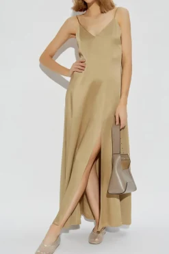 forte_forte beige Strappy dress