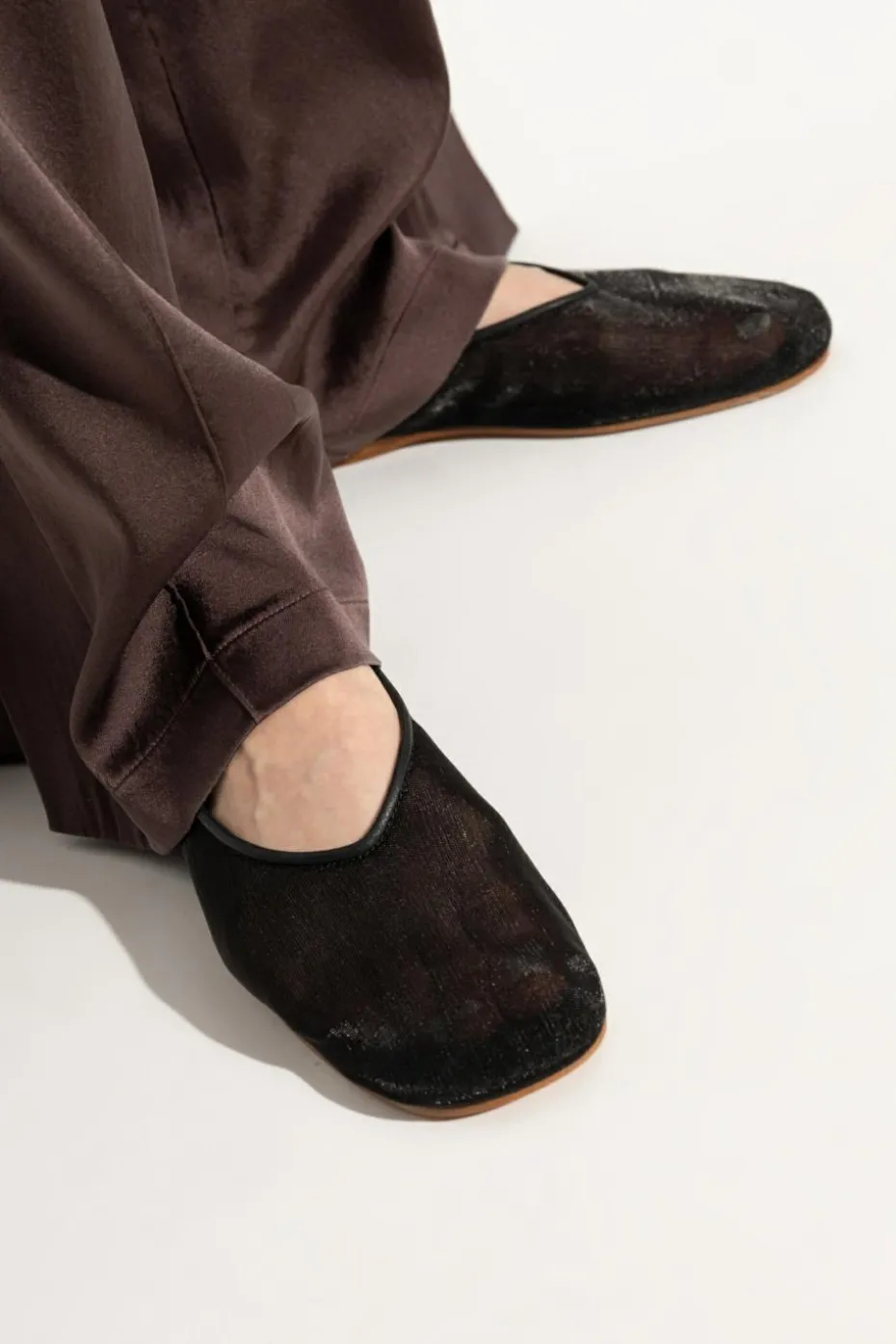 forte_forte BLACK Ballerinas