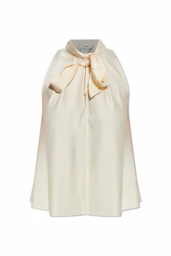 forte_forte cream Silk top