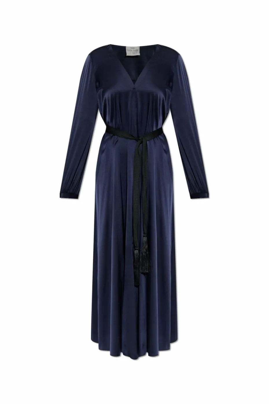 forte_forte NAVY BLUE Silk dress