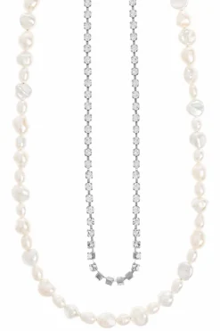 forte_forte WHITE Double necklace