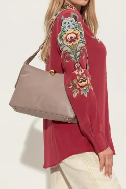 Furla beige Shoulder bag `Sfera Soft Medium`