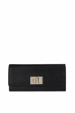 Furla BLACK ‘1927’ wallet with logo