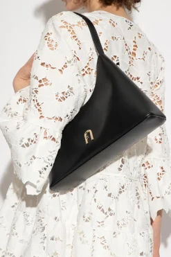 Furla BLACK ‘Diamante Small’ shoulder bag