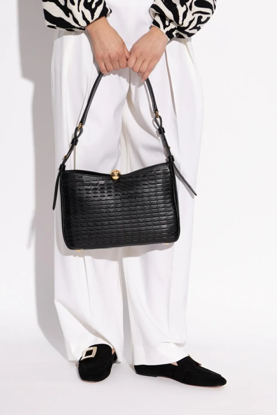 Furla BLACK Shoulder bag "Sfera Soft Medium"