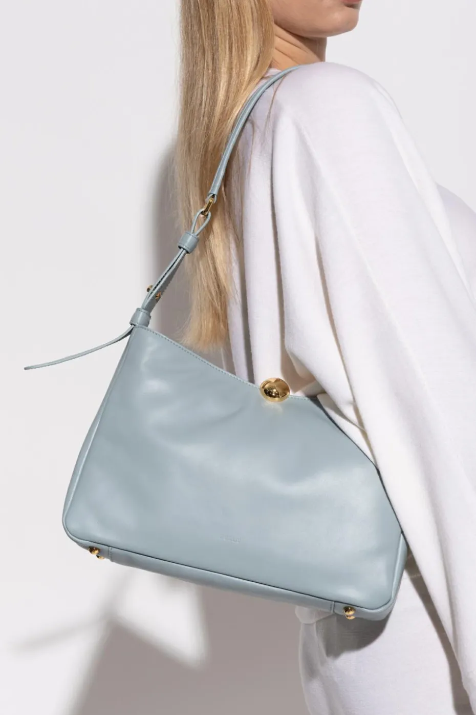 Furla BLUE Shoulder bag `Sfera Soft Medium`