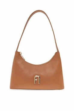 Furla BROWN Shoulder bag Diamante Mini