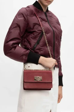 Furla BURGUNDY ‘1927’ shoulder bag