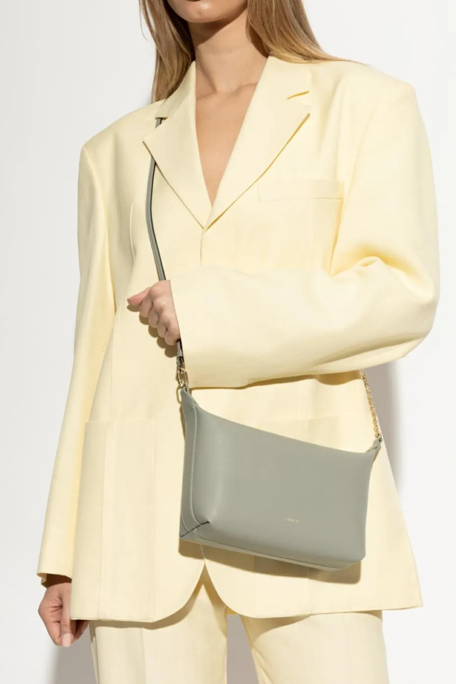 Furla GREEN Shoulder Bag Nuvola Mini