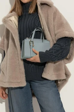 Furla light blue Handbag "Nuvola Small"