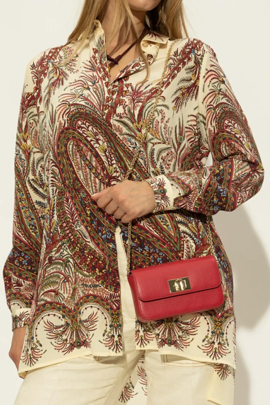 Furla PINK Shoulder bag `1927 Mini`