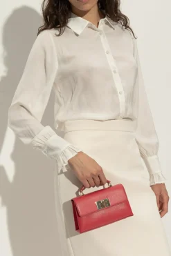 Furla RED Handbag `1927 Mini`