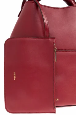 Furla RED Handbag `Sfera Small`