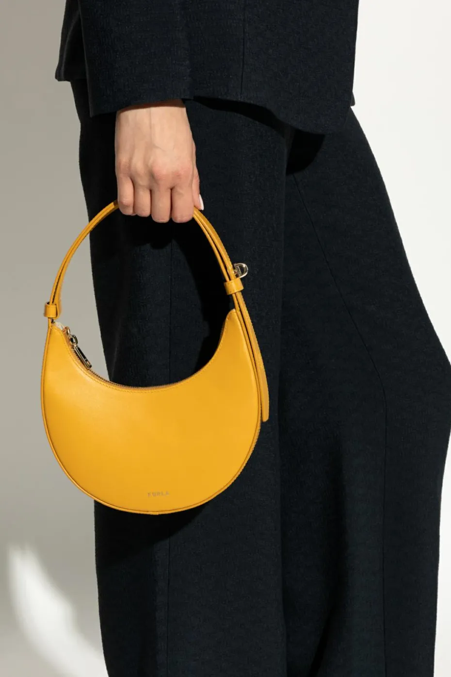 Furla YELLOW Handbag "Delizia Mini"