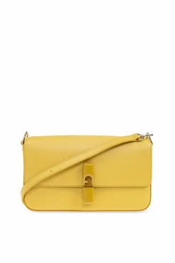 Furla YELLOW Shoulder bag `Iride Small`