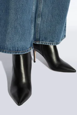 Gianvito Rossi BLACK Ankle Boots Levy