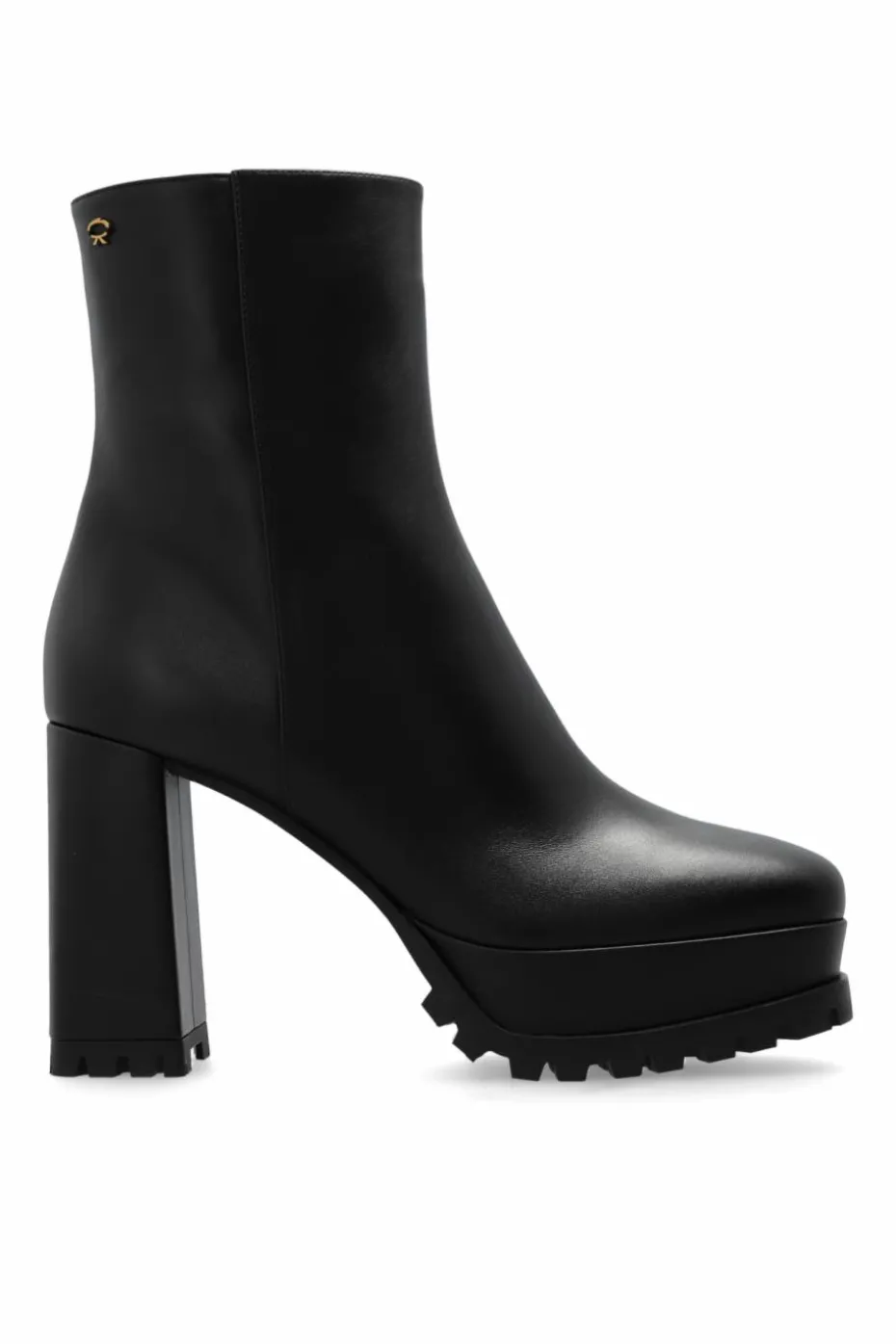 Gianvito Rossi BLACK ‘Harlem’ Ankle Boots