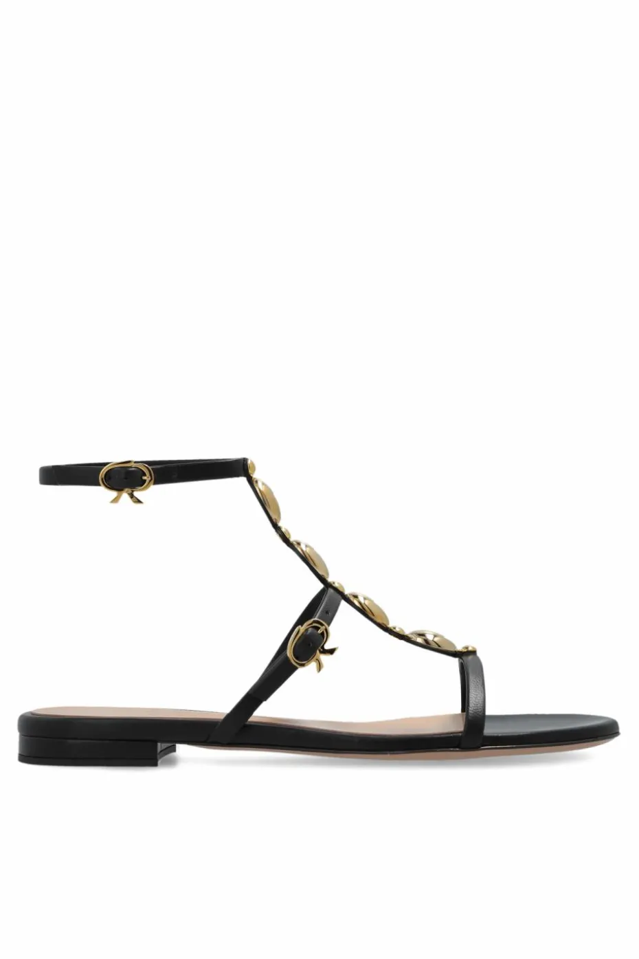 Gianvito Rossi BLACK Leather sandals