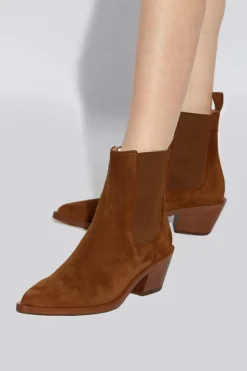 Gianvito Rossi BROWN Ankle Boots 'Wylie'