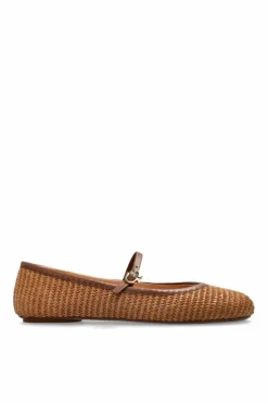Gianvito Rossi BROWN Ballet Flats Carla