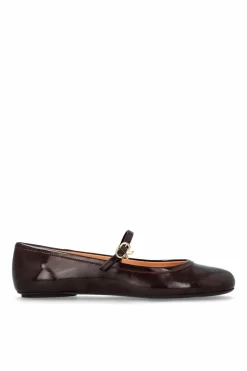 Gianvito Rossi BROWN Ballerinas Carla