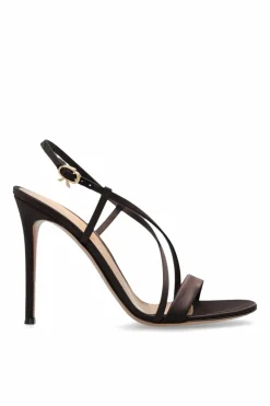 Gianvito Rossi BROWN Heeled sandals Larisse`