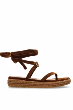 Gianvito Rossi BROWN Suede sandals