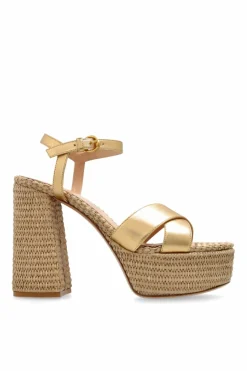Gianvito Rossi GOLD Bebe platform sandals
