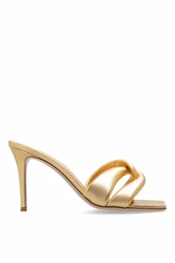 Gianvito Rossi GOLD Heeled mules Amour