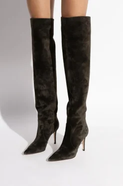 Gianvito Rossi GREEN Heeled boots "Hansen"