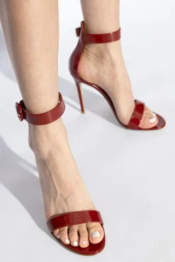Gianvito Rossi RED Portofino heeled sandals