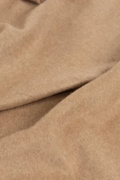 Giorgio Armani beige Cashmere scarf with fringes