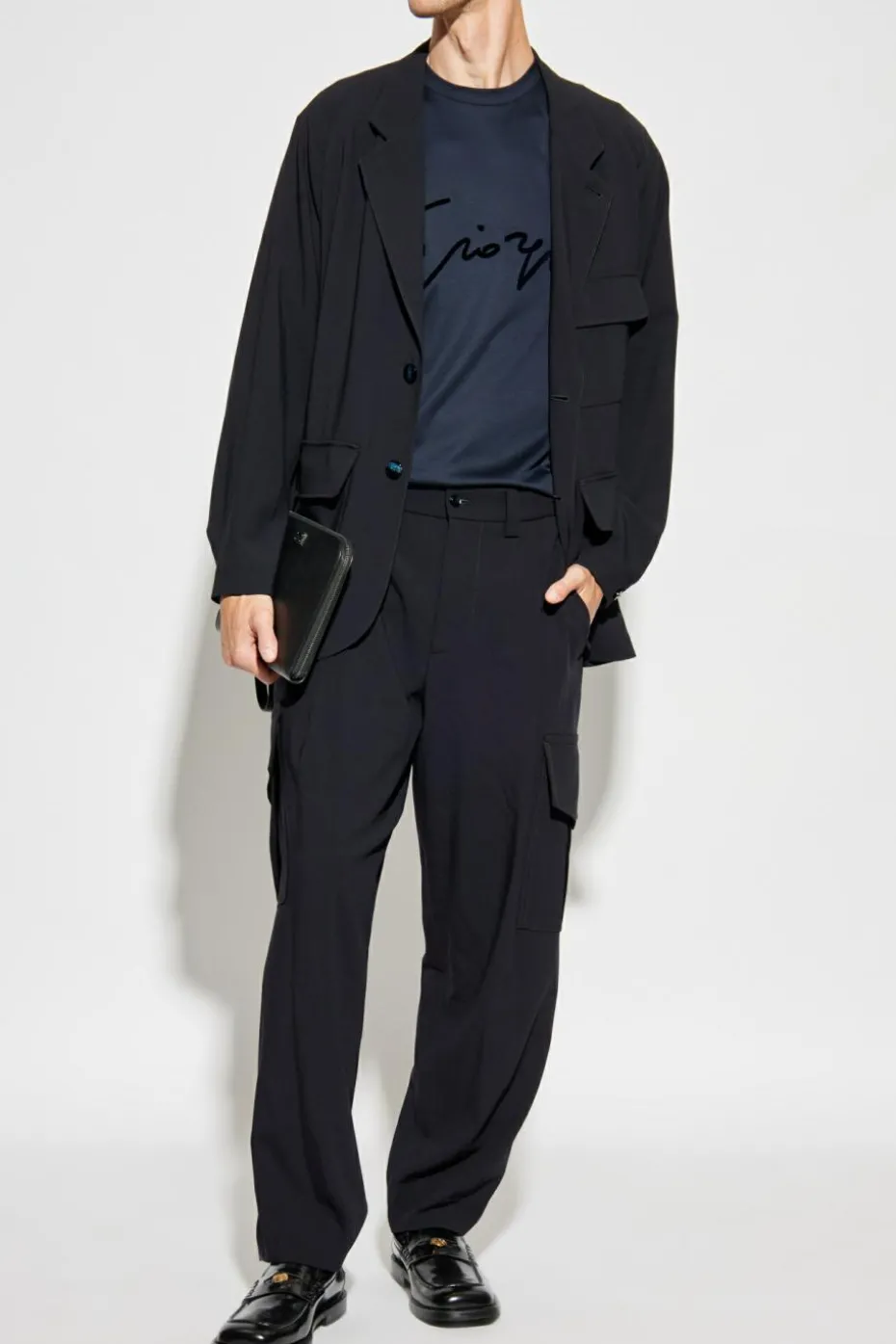 Giorgio Armani BLACK Blazer with pockets