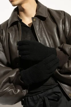 Giorgio Armani BLACK Cashmere gloves